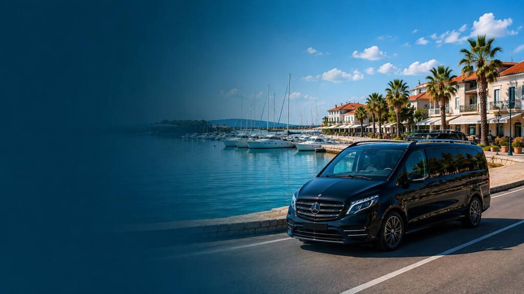 Private Sofia Airport to Nea Moudania transfer by minivan