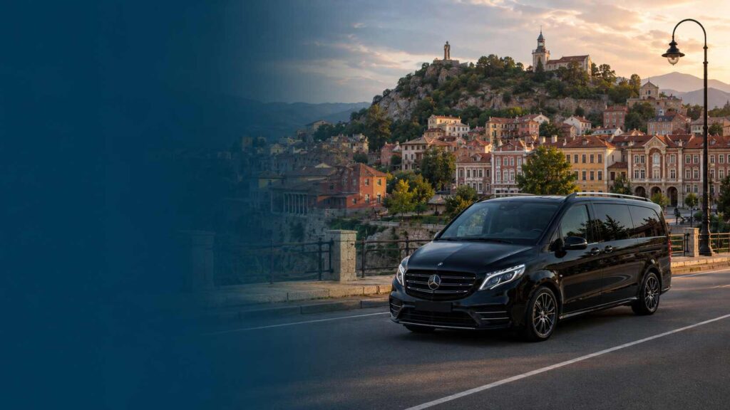 Private Sofia Airport to Veliko Tarnovo transfer by minivan