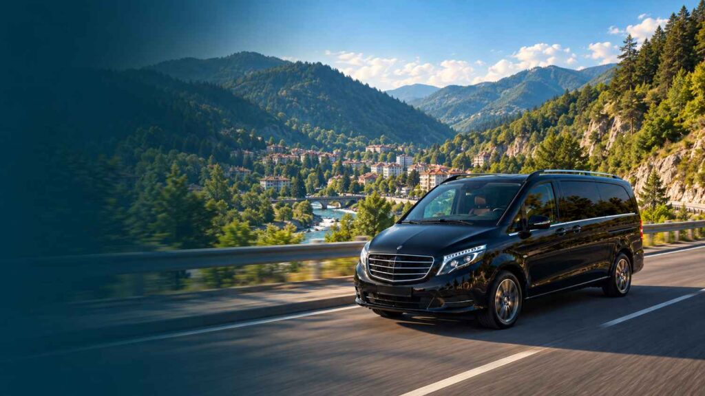 Private Sofia Airport to Devin transfer by minivan