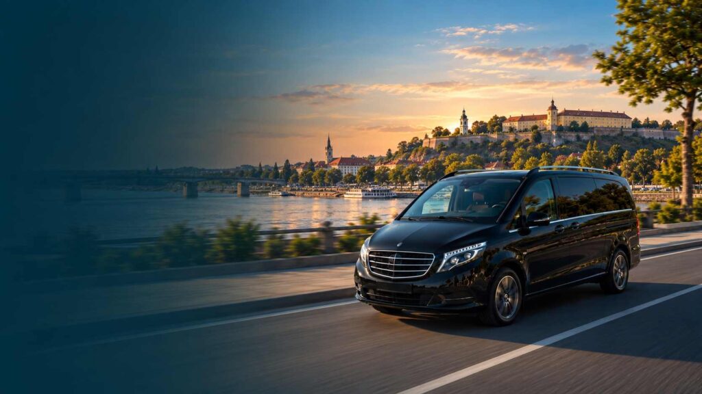 Private Sofia Airport to Novi Sad transfer by minivan